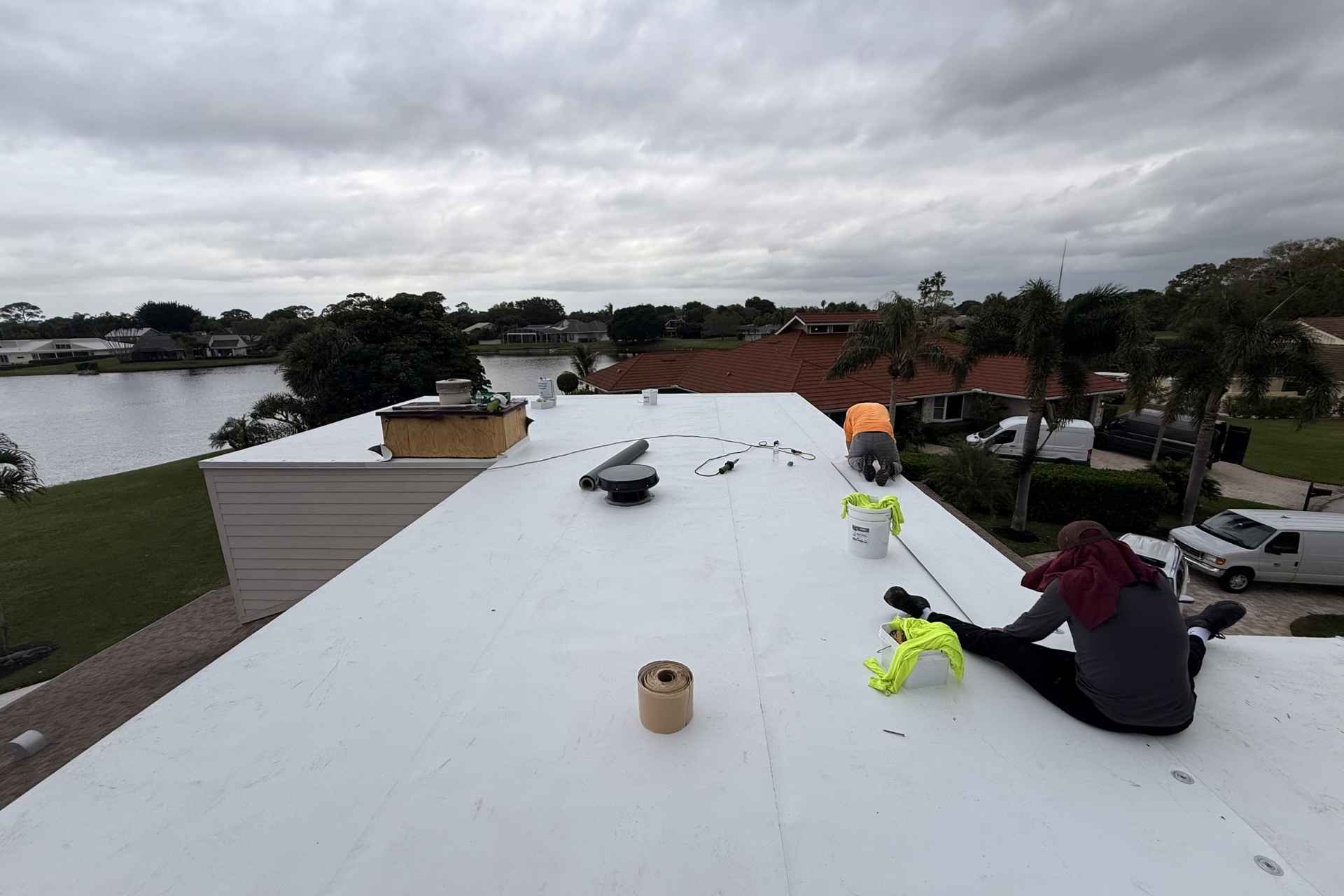 Cool roofing systems installed by Luxe Builder Group in the Palm Beaches.